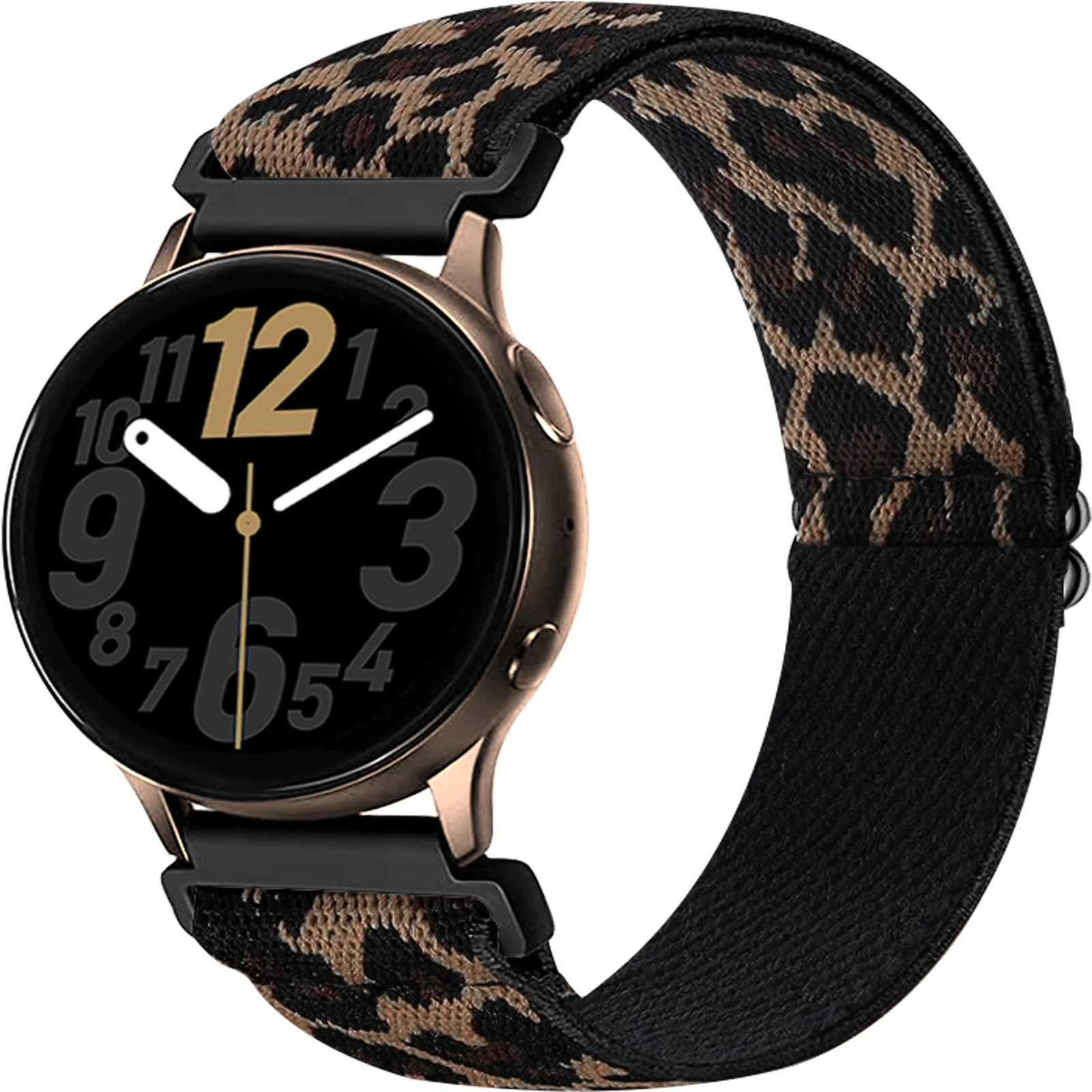 

Nylon Band Compatible Elastic Stretch Strap with Adjustable Buckle20mm Replacement Wristband for Samsung Galaxy Watch,Women&Men