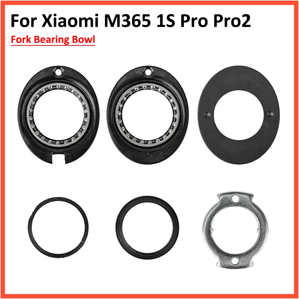 Fork Bearing Bowl Plastic Spacers ​for Xiaomi M365 1S Pro Electric Scooter Front Fork Tube Rotating Steering Parts