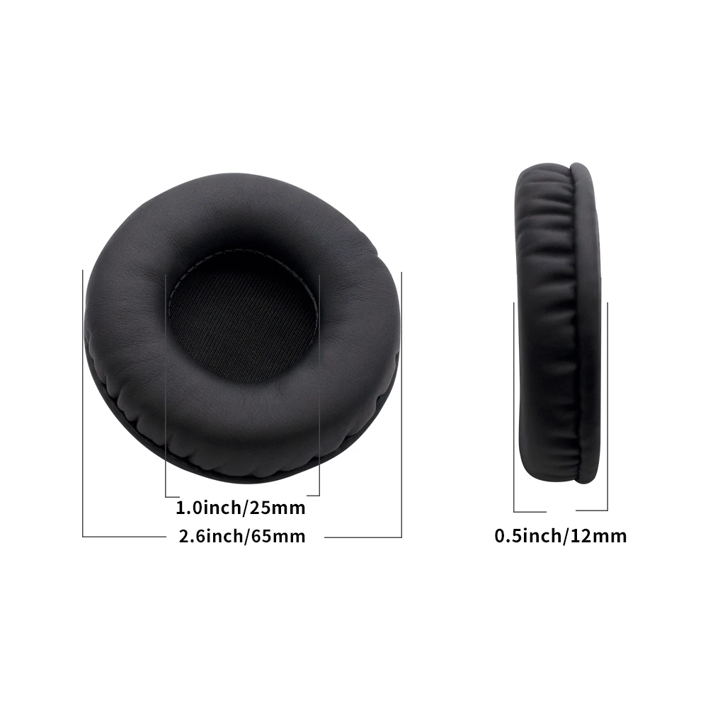 Headphone Repair Parts Ear Cushion Pads for Audio-Technica ATH-FC707 Earphone Accessories PU Leather Earpads