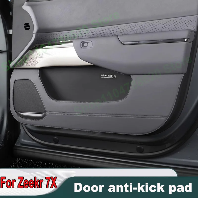 

Для Zeekr 7X дверная панель автомобиля, противоударная накладка, защитная накладка, противоизносная наклейка, аксессуары для внутреннего декора