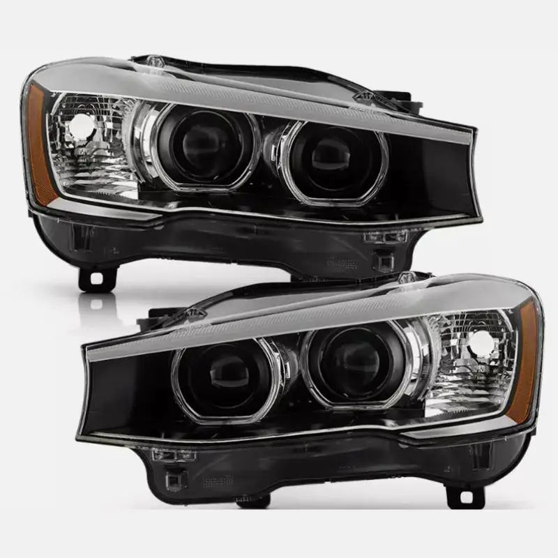 HID Xenon Headlight Assembly For BMW X3 X4 2015 2016 2017 LED DRL Daytime Running Lights Projector Head Lamp without AFS