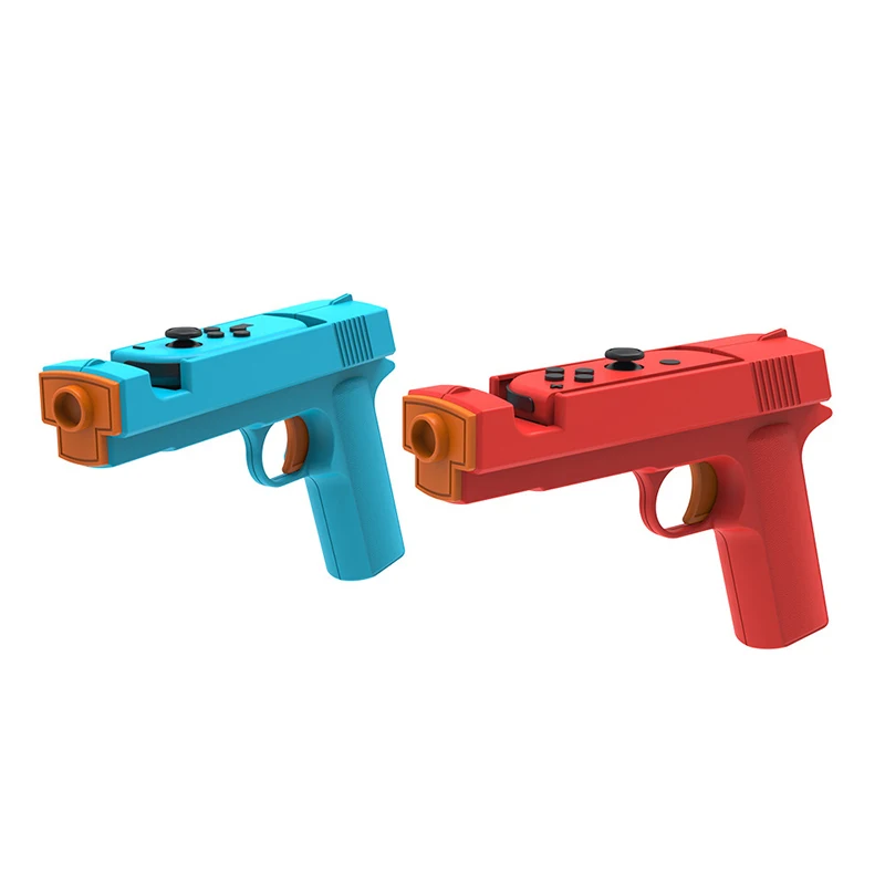 Game Gun Shape Handgrip For Nintendo Switch N-S/N-S OLED Accessories Easy install Enhance Parent-child interaction experience