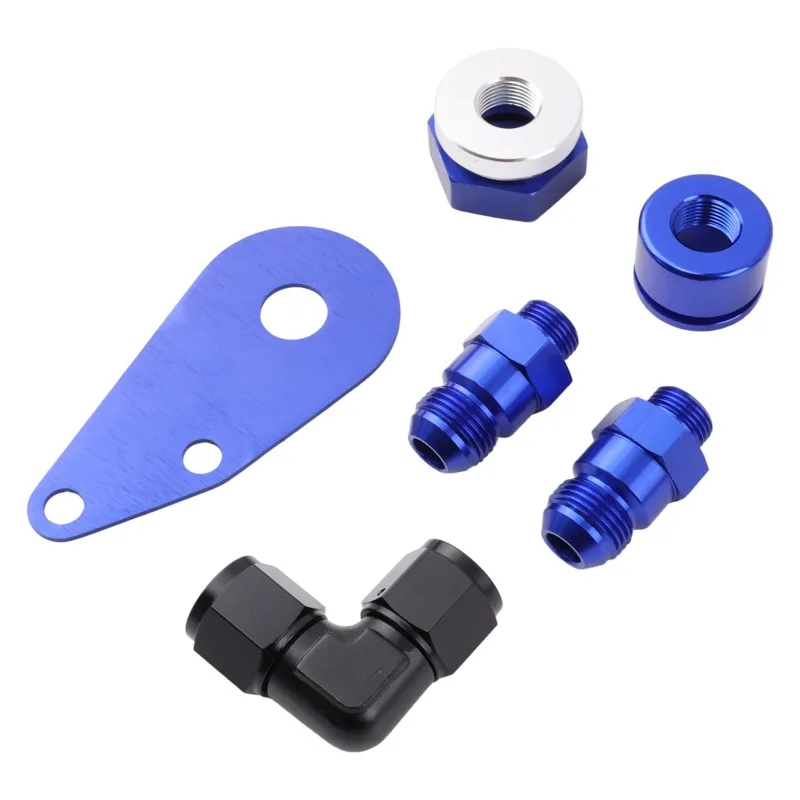 Vacuum Fitting Compatible with Racing Oil Catch Can Crankcase Breather Adapter Turbo Engine Modification