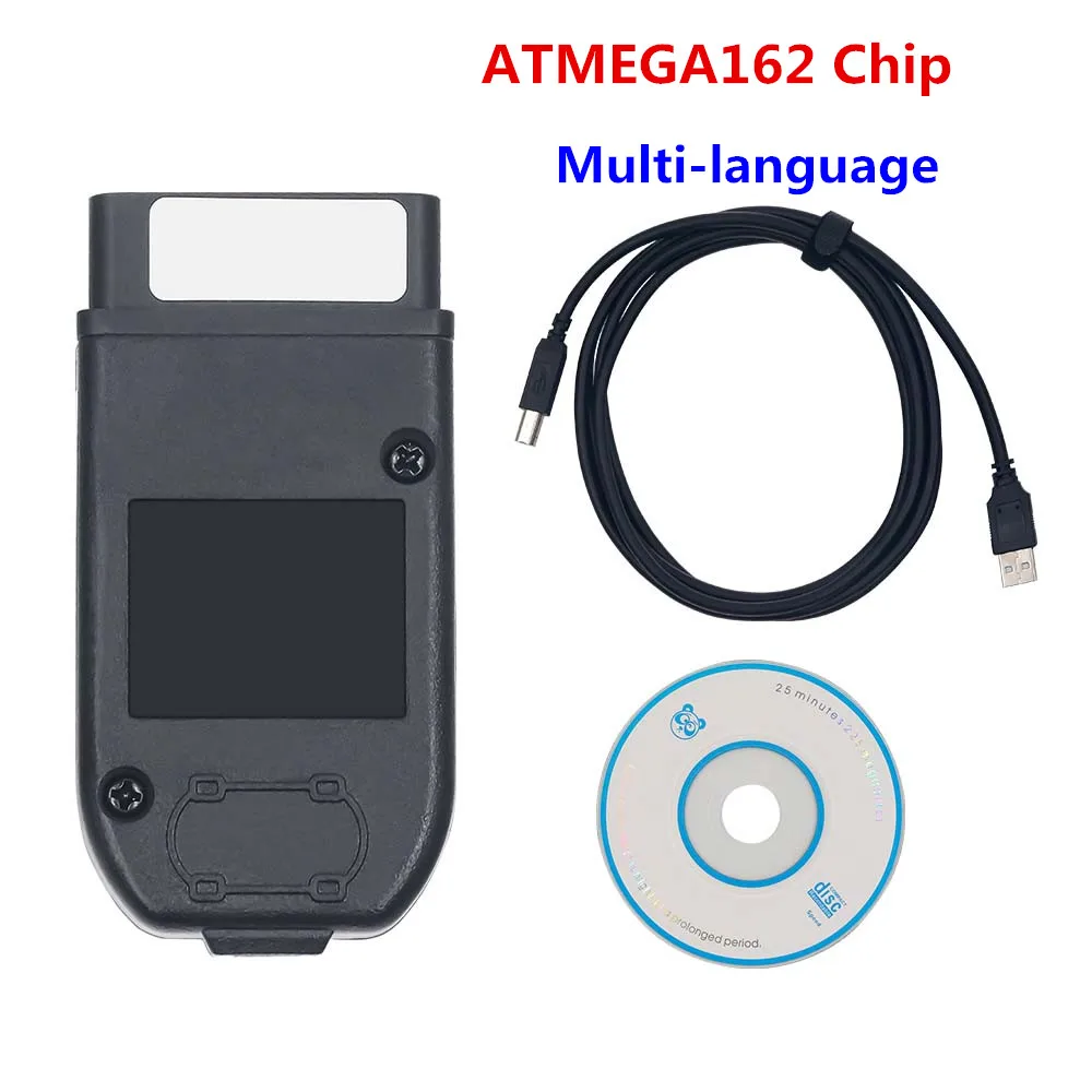 Newest  V23.11/V24.5  Interface HEX V2 Update ATMEGA162 Diagnostic Cable For VW/AUDI/Skoda/Seat Unlimited VINs