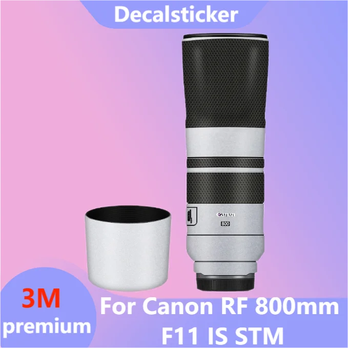 

For Canon RF 800mm F11 IS STM Lens Sticker Protective Skin Decal Vinyl Wrap Film Anti-Scratch Protector Coat RF800 800 11 F/11