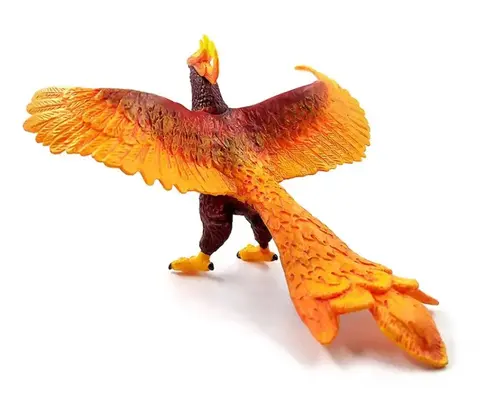 Leksaksdjur Figurer Phoenix Påfågel Tukan Kalkonörn Flamingo Fågelmodeller Actionfigur Djungeldjur Figurer Leksaker för Barn 10 best sales djungeldjur - №4