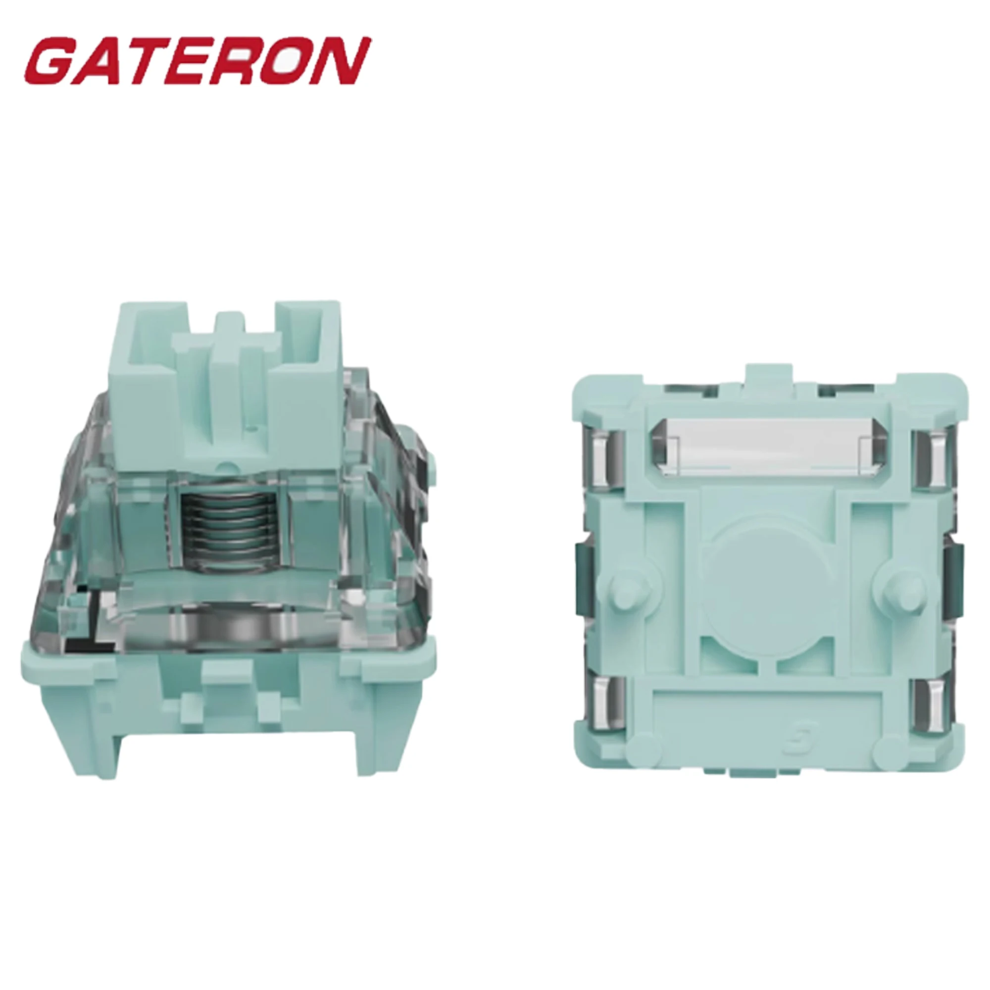 GATERON Magnetische Jade Gaming-schakelaar, lineair, vrij instellen muurstam, Hall-sensor HIFI-geluid voor magnetisch toetsenbord Gaming-werk