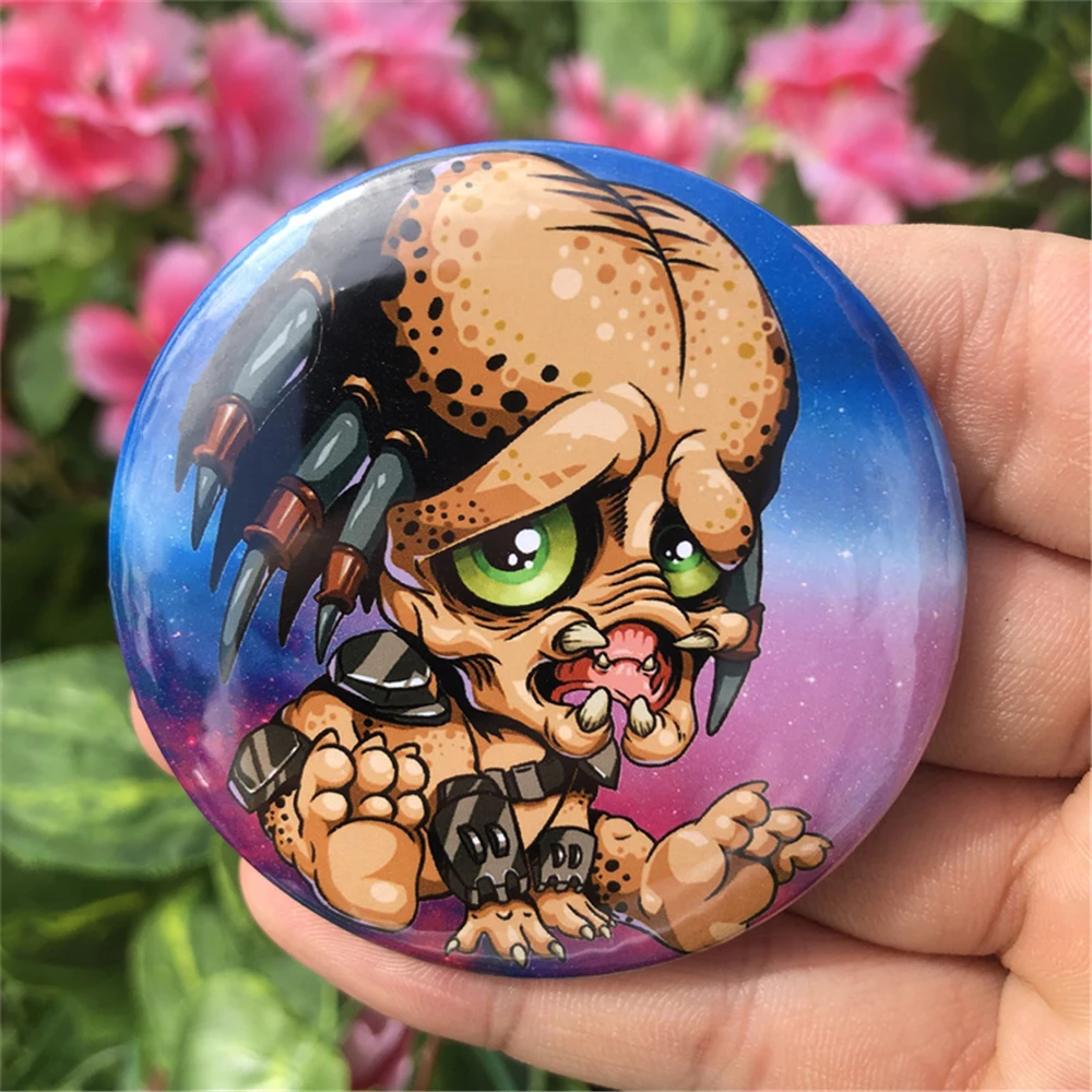 Alien Predator Cosplay Emblema, SPTE Flandres Broche, Acessórios Do Filme, Prop