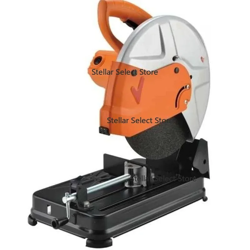 Metal Chop Saw  Power Circular Cutting Machine 9355E Spark Deflector Adjustable Miter Fence Clamp Clear Line