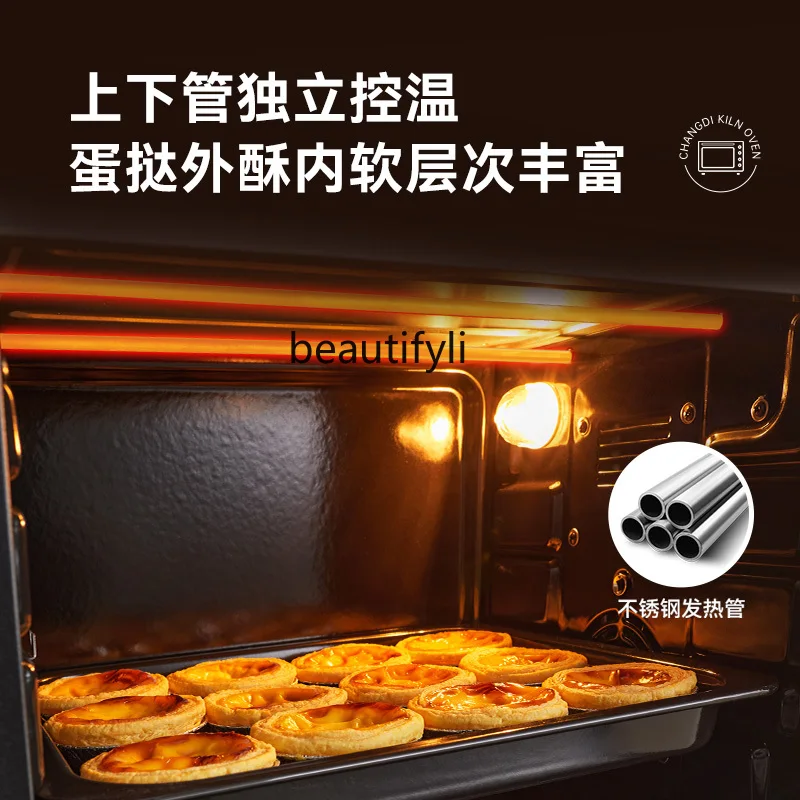 Oven Household Small Baking Multifunctional Enamel Electric Oven Fully Automatic 32 Liters Large Capacity