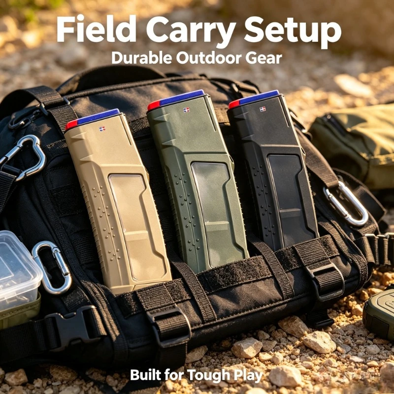 Field Activity Dedicated Nylon Mag Clip, Real-time Material Observation For Hobby Model Daily Refitting Maintenance