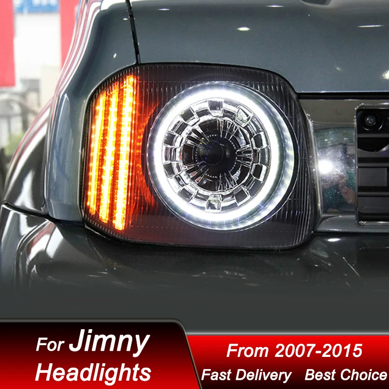 

Car Headlights For Suzuki Jimny 2007-2015 new style full LED Auto Head lamp Assembly Upgrade Projector Lens Accessories Kit