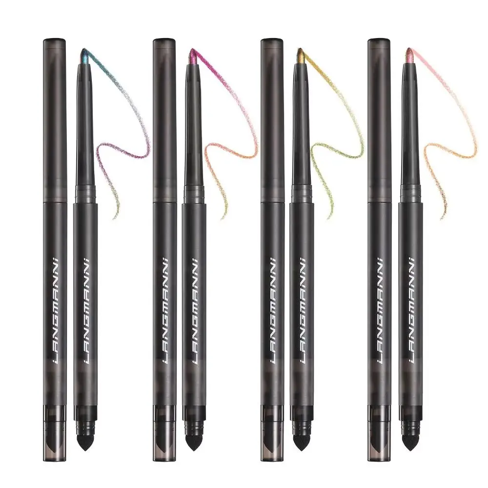 Liner Pigmento Strumenti per il trucco degli occhi Cosmetici metallici Party Stage Eyeliner Stick Aurora Ombretto Eyeliner Matita Eyeliner Penna gel