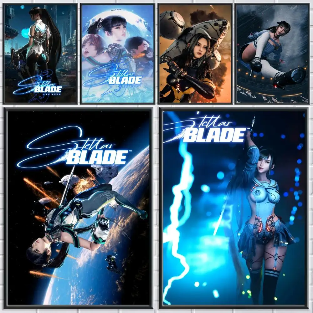 

Game S-Stellar B-Blade Poster Holiday Gifts Designed For Home Restaurant Office Space Corridor Wall Art