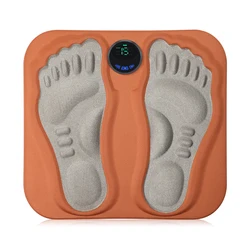 Almofada automática da massagem do pé 3D, pulso micro-atual, massageador da panturrilha, esteira recarregável, relaxa músculos, pernas magras