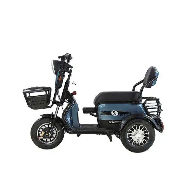 

High Power Cheap Adult 3 Wheel Fat Tire Electric Scooter Tricycle with Remote Control Electric Tricycles