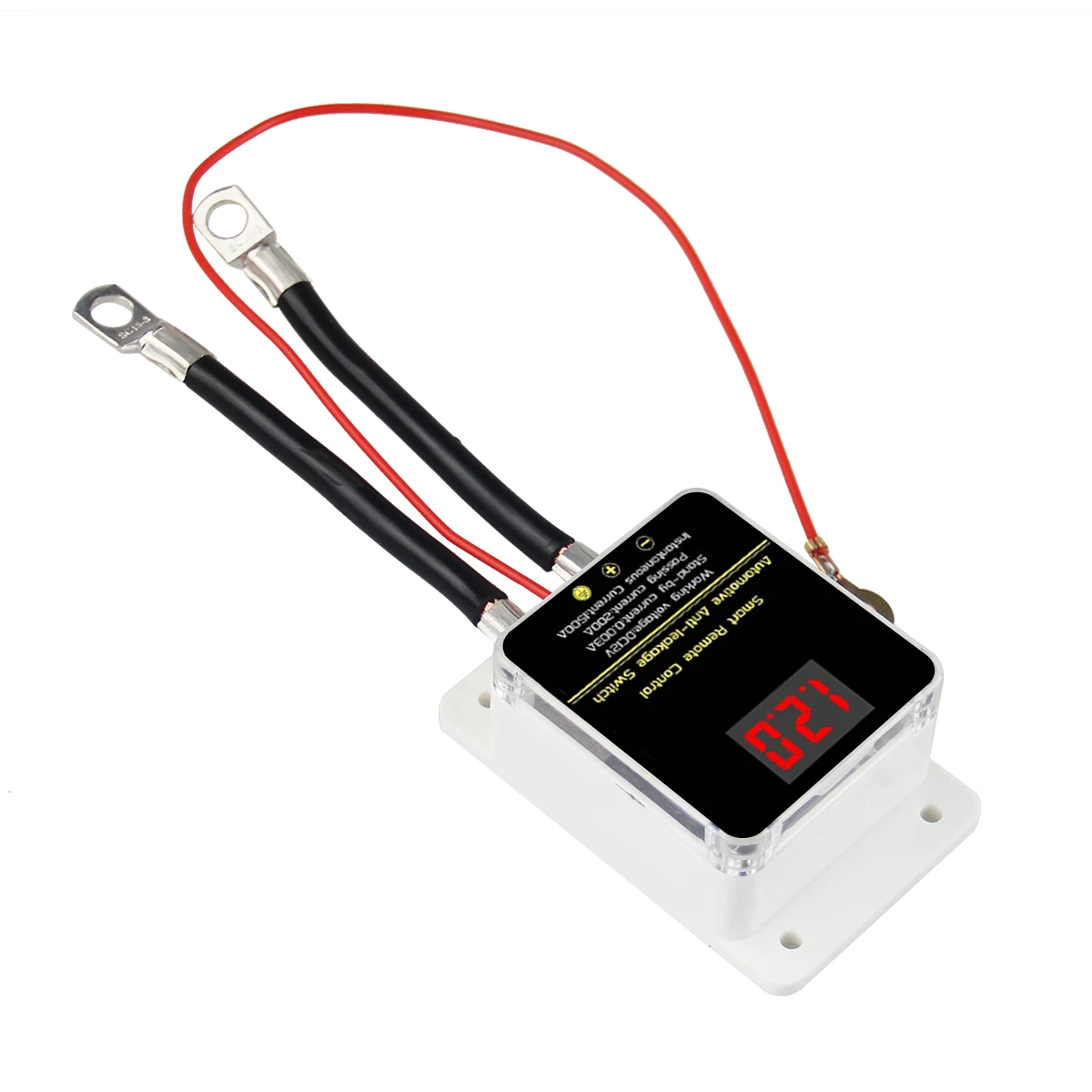 Interruttore automatico di disconnessione della batteria per auto RV camion 12V 200A Display digitale a LED Interruttore antifurto per batteria