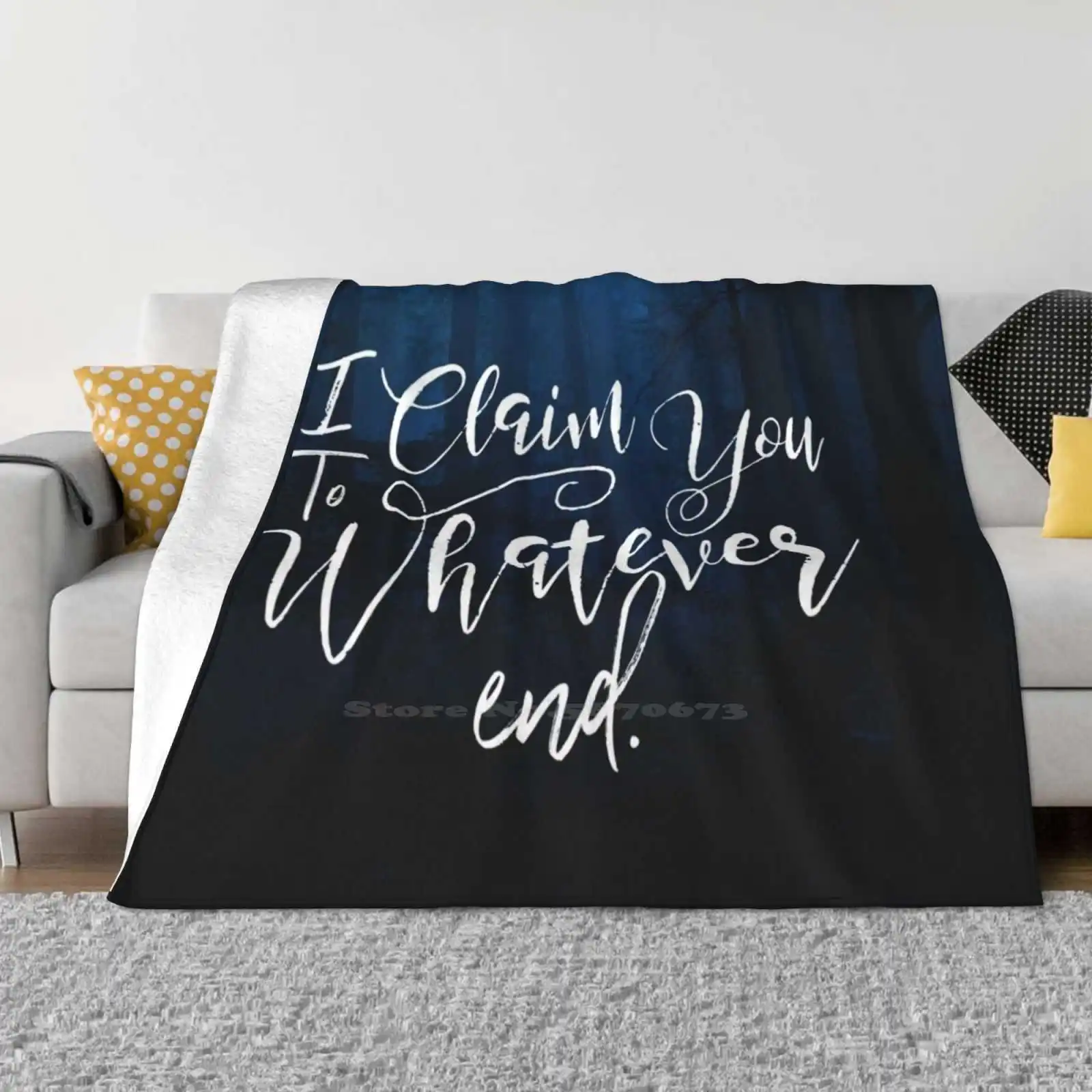 Throne Of Glass , To Whatever End , Rowaelin , Heir Of Fire Low Price New Print Novelty Fashion Soft Warm Blanket Throne Of