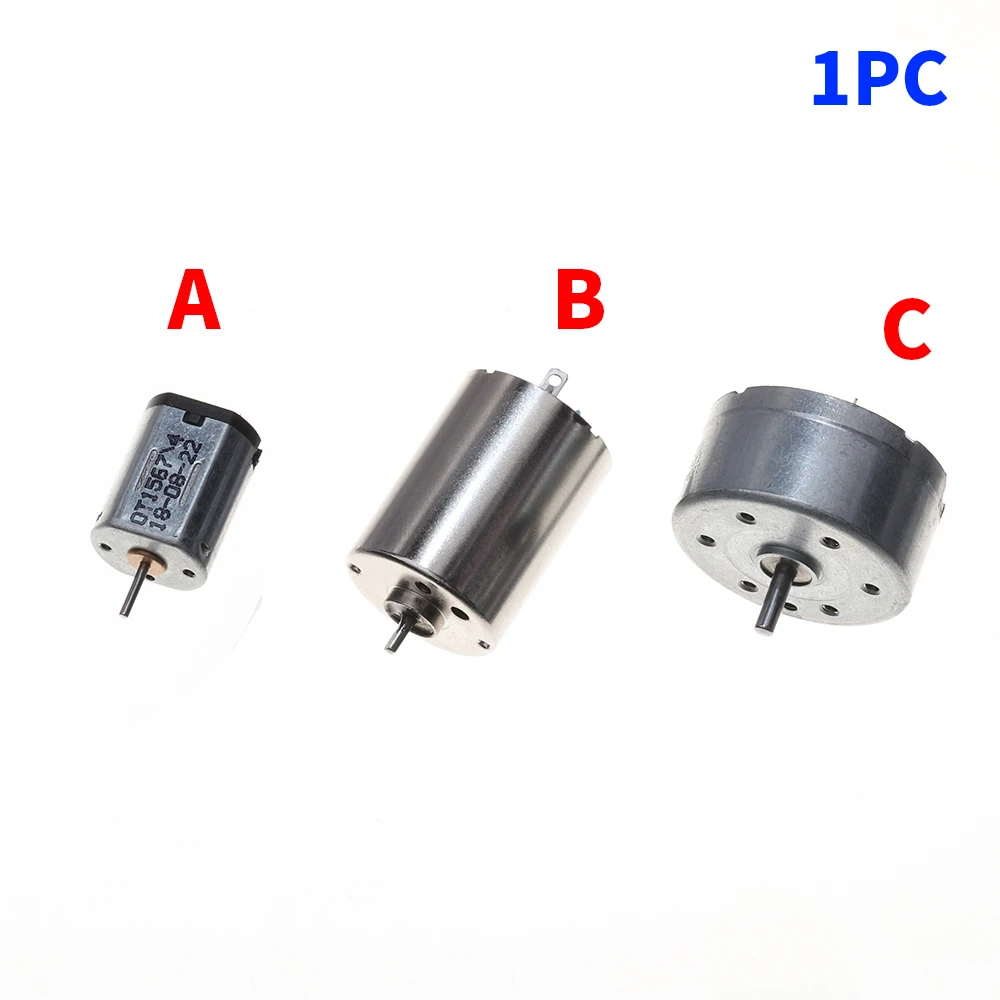 Mini N20 130 300 Motor DC 1.5V 3V 3.7V 5V 6V High Speed Electric Motor Toy Car Boat Model Engine
