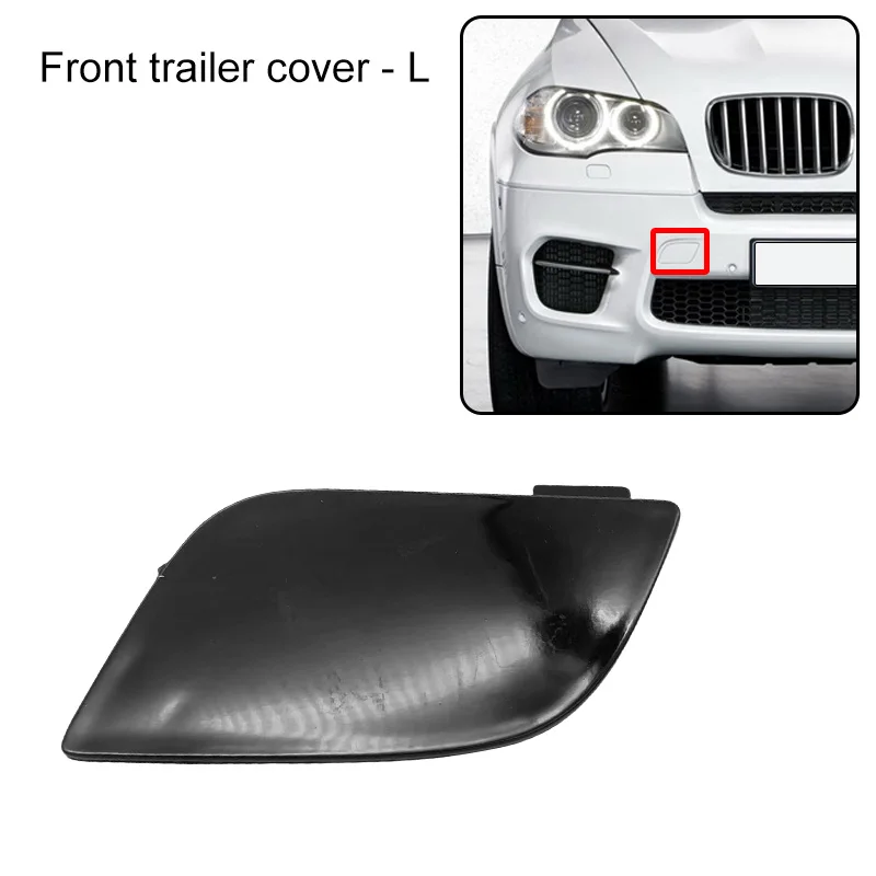 Left or Right Front Bumper Trailer Cover Tow Hooks For BMW X5 E70 M50 Series 51118050697-L 51118050697-R