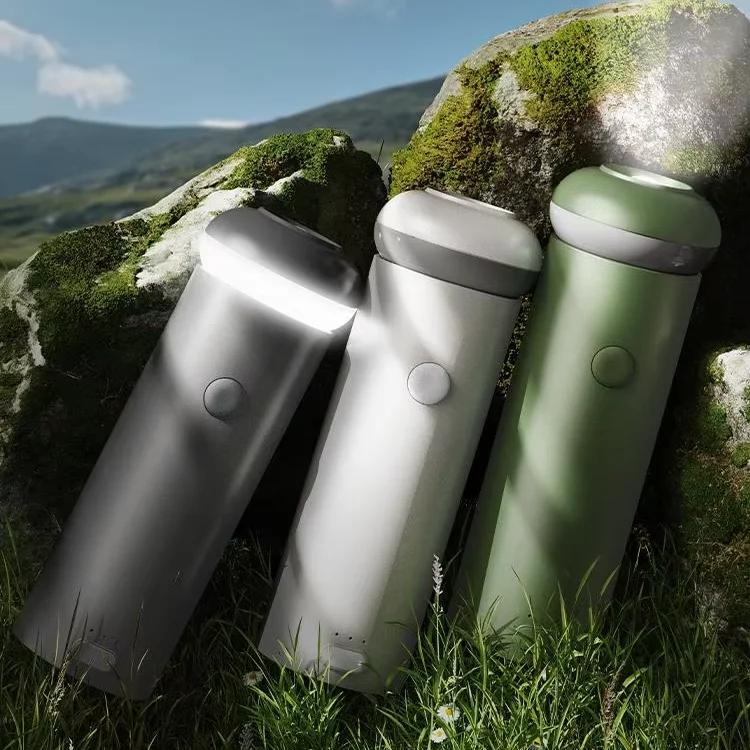 Lámpara telescópica, las mejores linternas decorativas de mesa recargables personalizadas para exteriores, luz portátil moderna para tienda de campaña con cargador