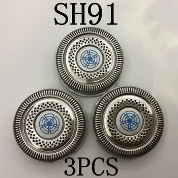 3 adet SH91 Yedek Kafa S9000 SH91/51 SH91/52 tıraş bıçağı Norelco Philips Tıraş Makinesi S9985 SP9860 SP9863 SP9880 SP9862