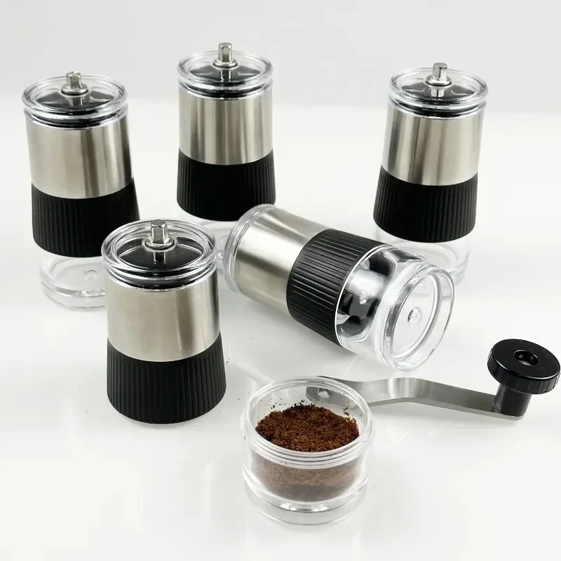 Manual Coffee Grinder Ceramic Burr Mill Hand Crank Household Crusher Coffee Bean Tools Portable Hand Coffee Machine Grinder - Image 2