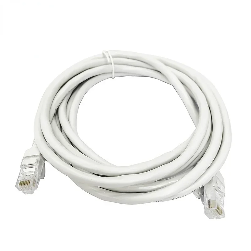 Cabo Ethernet plano para rede, cabos LAN, Patch Cord para computador, roteador, laptop, RJ45, Cat 6, 2m