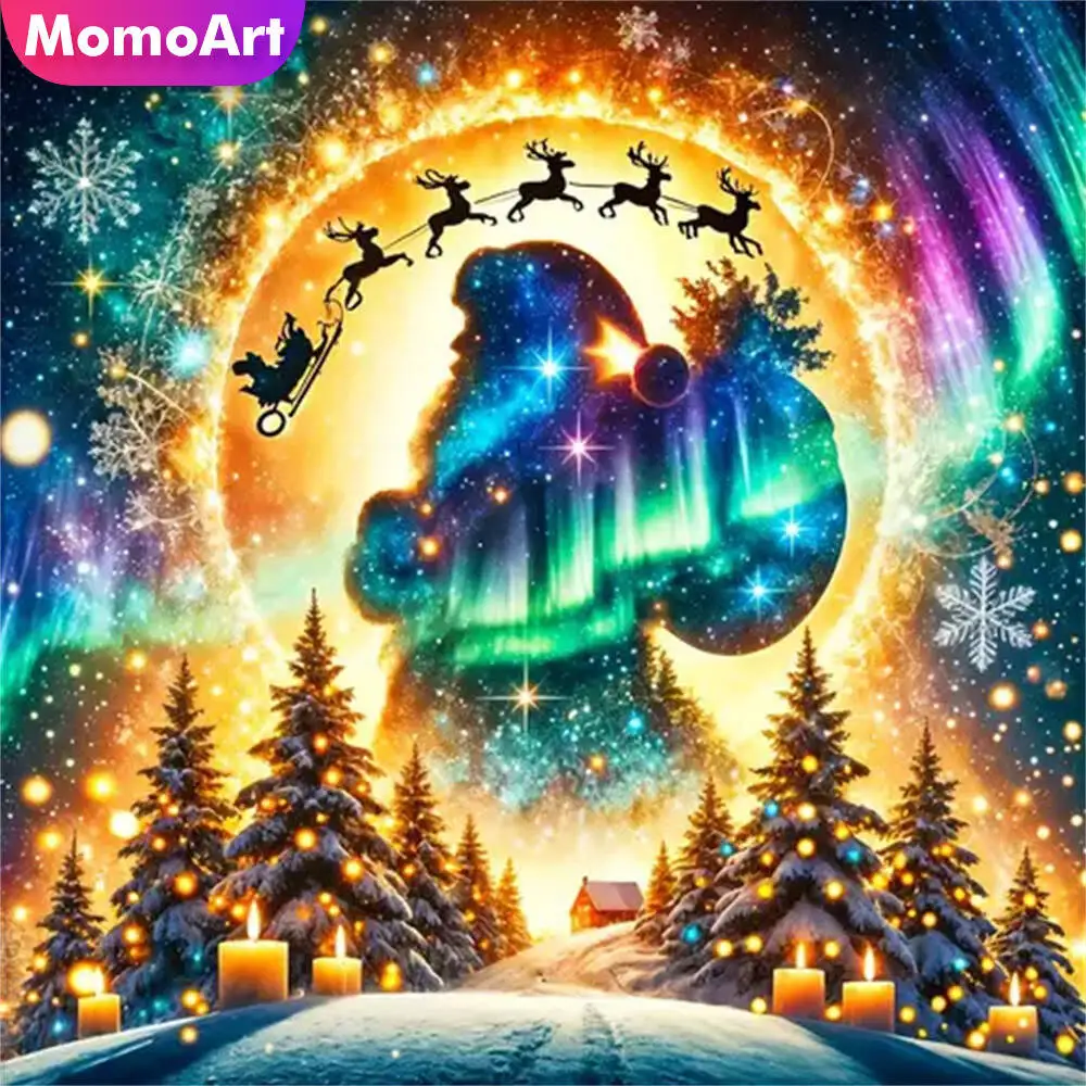 Momoart Bär Diamant Mosaik Tier voller Runde Diamant Malerei Mond Stickerei neue Ankunft handgemachte Hobby