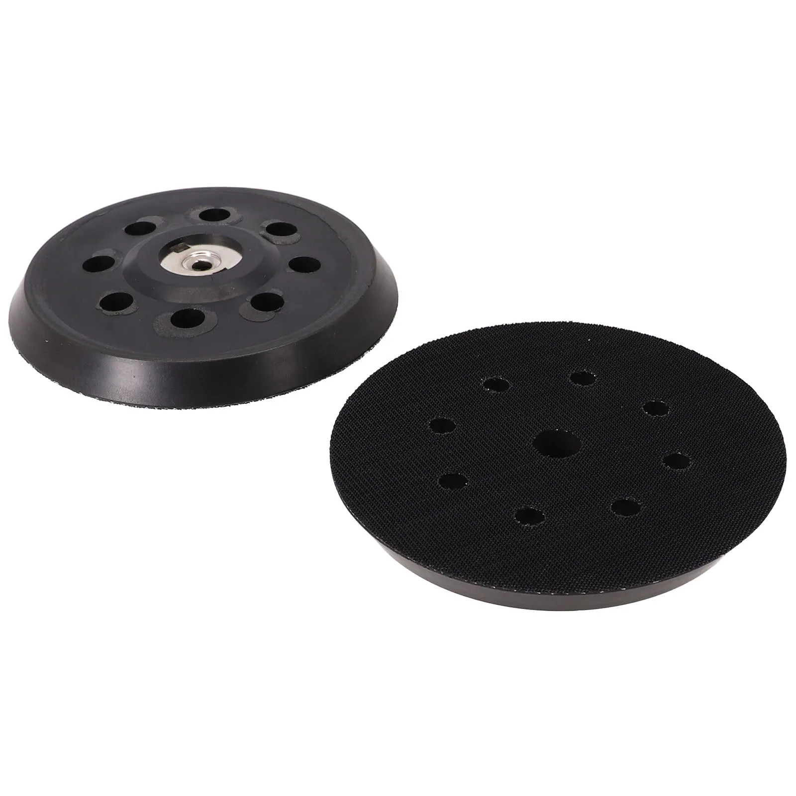 

Tool Parts Sanding Pad Pad Replace Support Plate 13mm 2pcs 5 Inch/125mm Plastic+PU For Metabo SXE 325 Intec 425