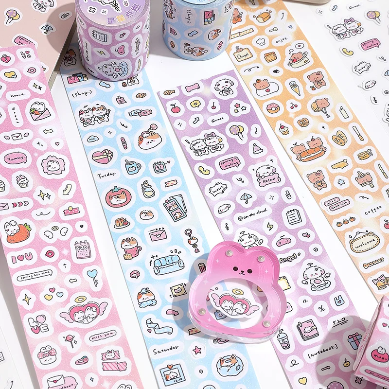 1 Piece 2m Masking Tape Decorative Adhesive Scrapbooking lovely Album Stationery Washi Tape Stationery Stickers Photo Diary