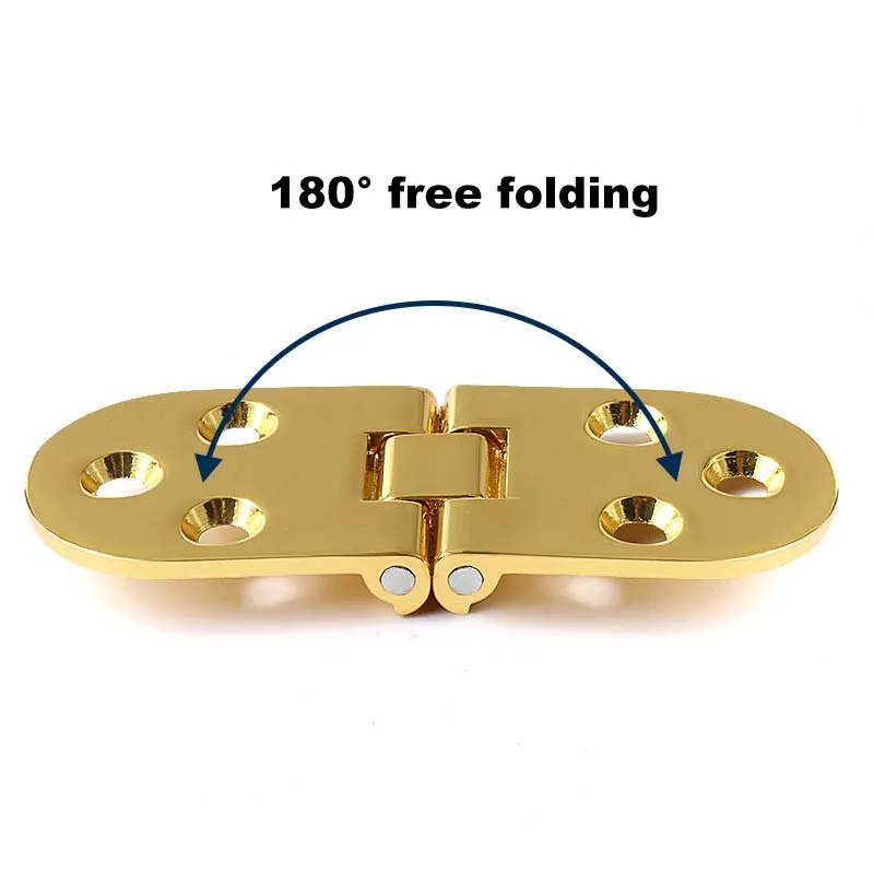 Heavy Duty Folding Table Hinges, Sewing Machine Flip Top Hinge Zinc Alloy Butler Tray Hinge for Drop Front Desk Drawer, Doors