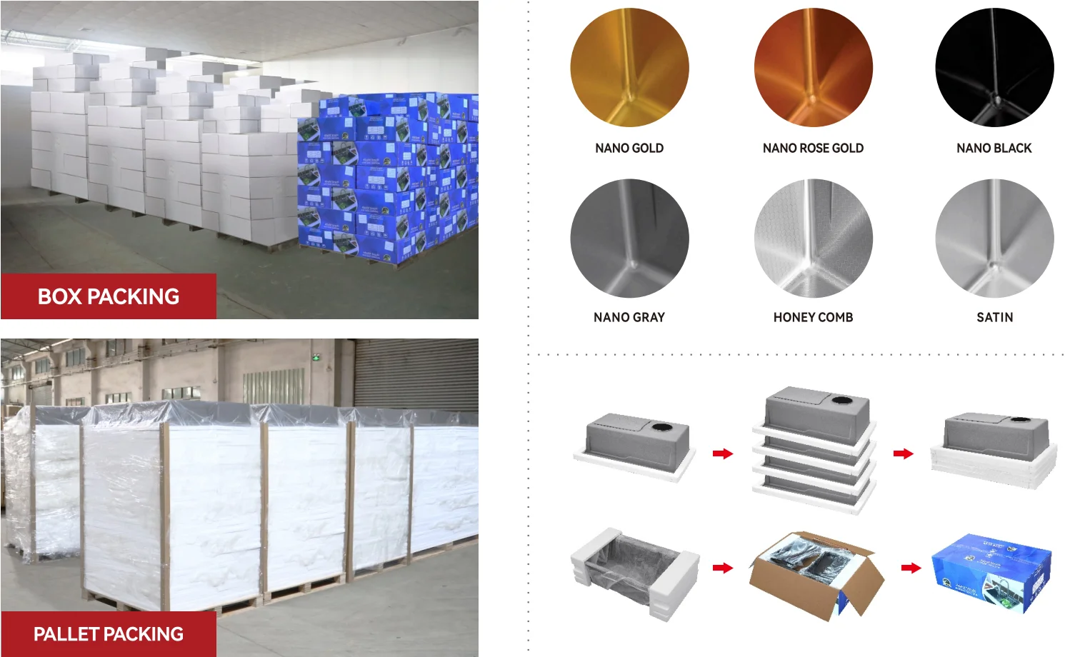 현대적인 304 스테인리스 스틸 싱글볼 싱크대 언더마운트 카운터 설치 나노 스퀘어 레인폴 폭포수 디자인 2개