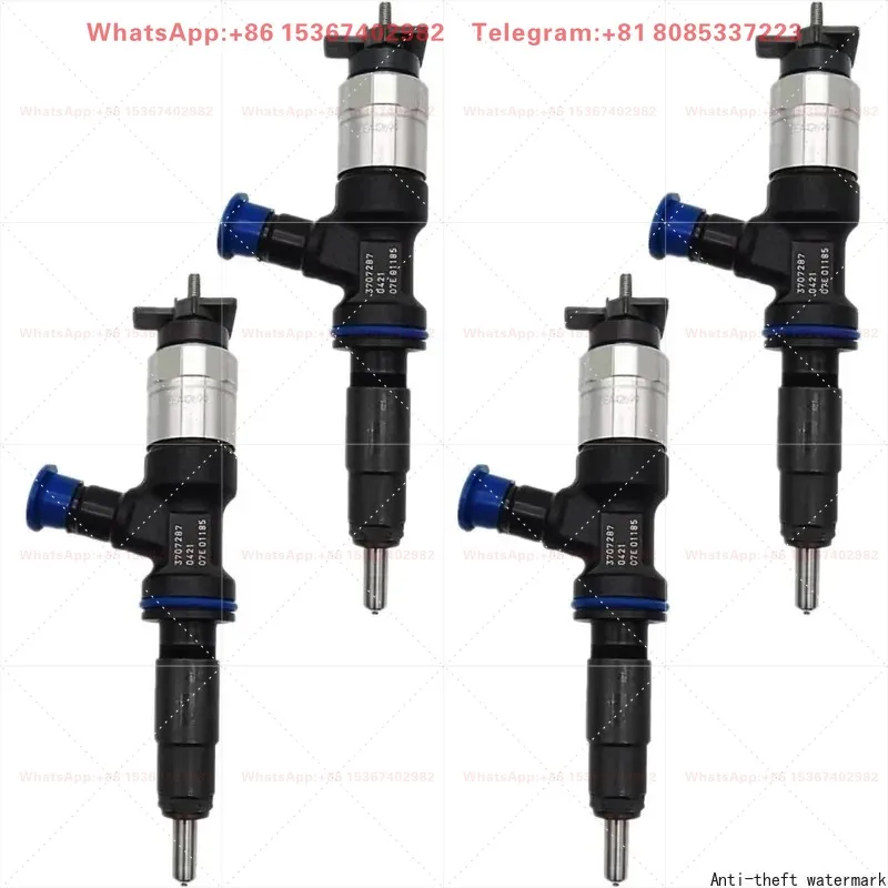 2026 Hot Selling 4-Pack Fuel Injectors 370-7287 T409983, Suitable for Loaders 416F 420F 428F 312E