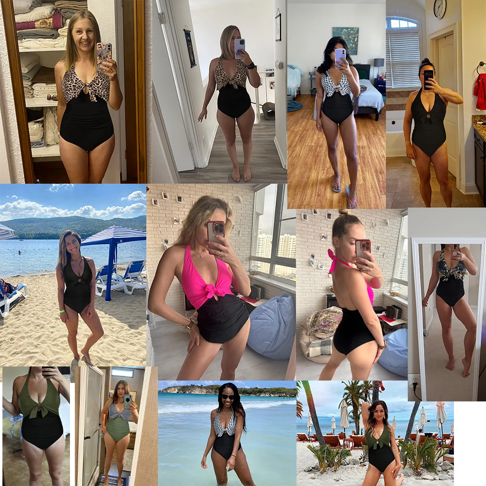 Jednoczęściowy strój kąpielowy damskie letnie stroje kąpielowe Push Up Plus rozmiar Leopard bikini kostiumy kąpielowe kostiumy kąpielowe