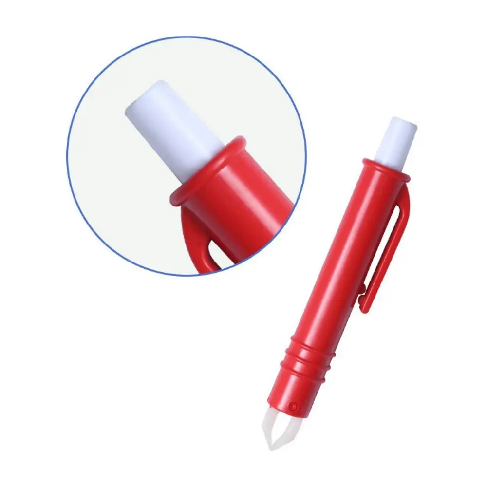 Pet Accessories Pen Shape Pet Tick Pliers Plastic Blue Dog Tick Flea Tweezers Red Pet Removing Ticks Tool Cleaning