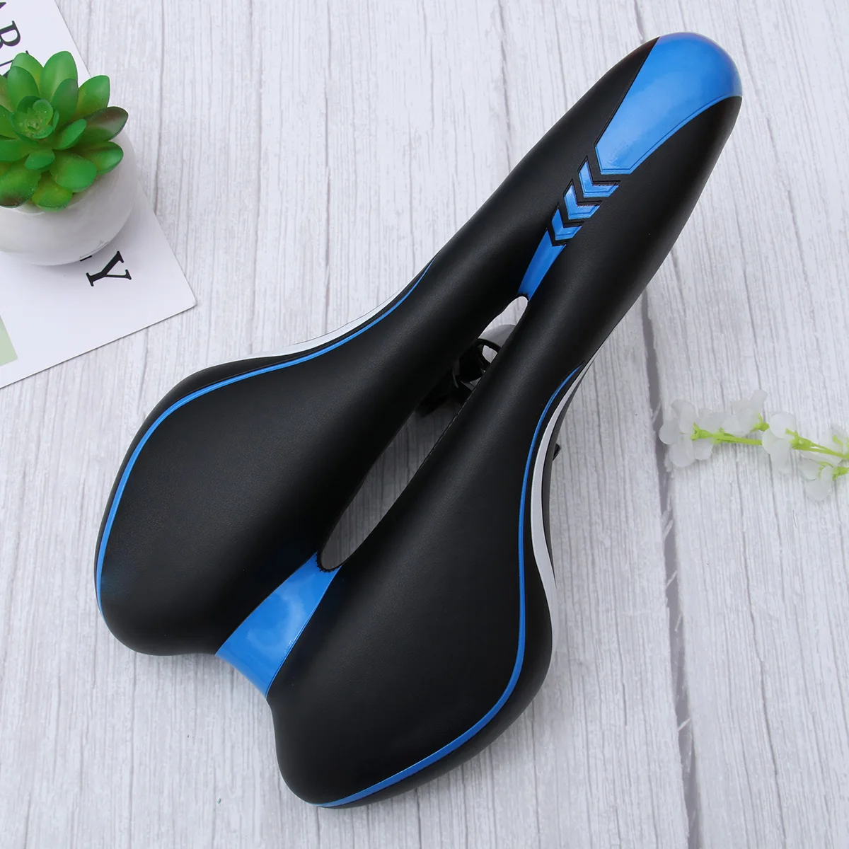 

Breathable Saddle Hollow Padded Bike Cycle Seat Road for Cycling Out Cushion Man