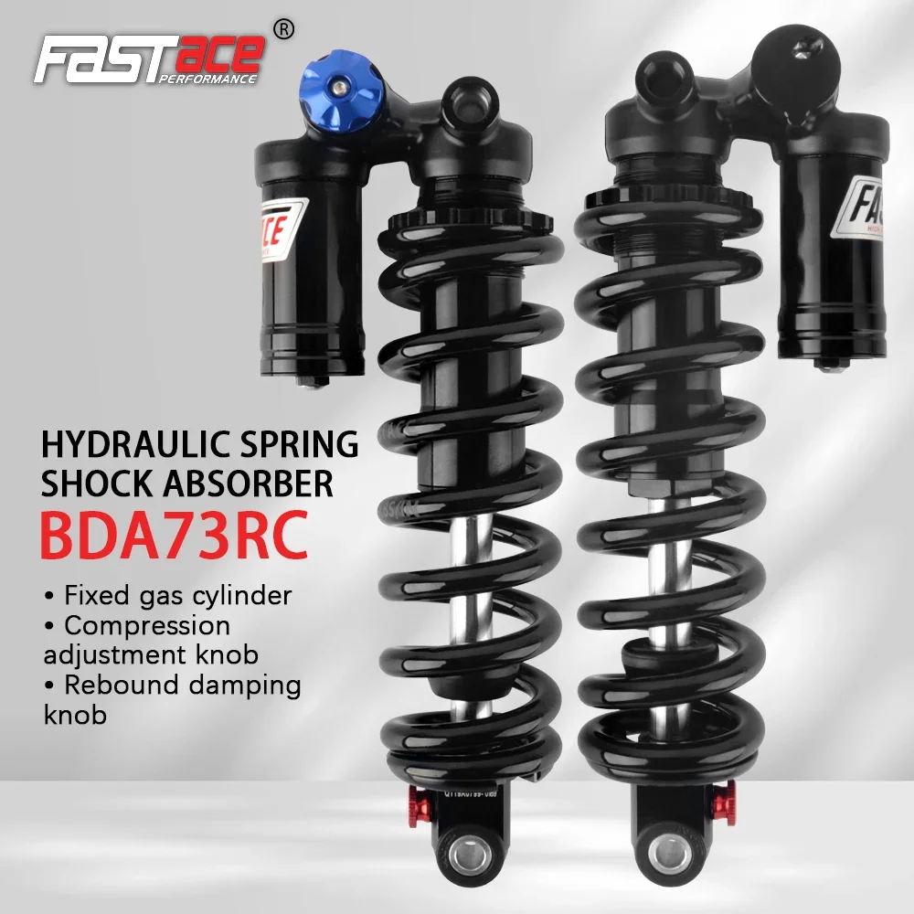 Fastace Suspension Rear Shock Absorber 240mm x 450lbs Shock DH MTB Bike Hydraulic Rear Absorber Same as DNM AOY-38RC