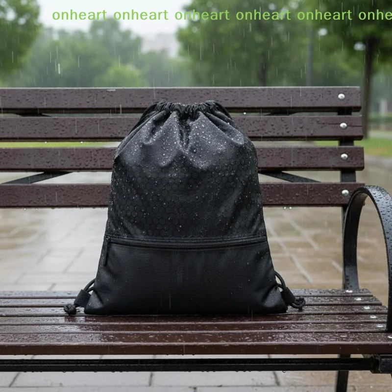 

[C]Sports Backpack Drawstring Bag for Gym Exercise with 2 Shoe Pockets Basketball Yoga School Travel Bag Lightweight