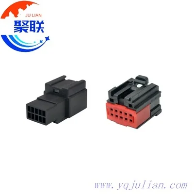 Auto 10pin plug 1-1419158-4 wiring cable unsealed harness connecor 1419158-4 with terminals