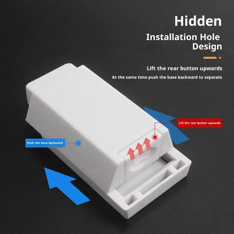 Magnetic Push To Open Latch 1 Set, Heavy Duty Touch Release Catch for Cabinet, Drawer and Door Hardware