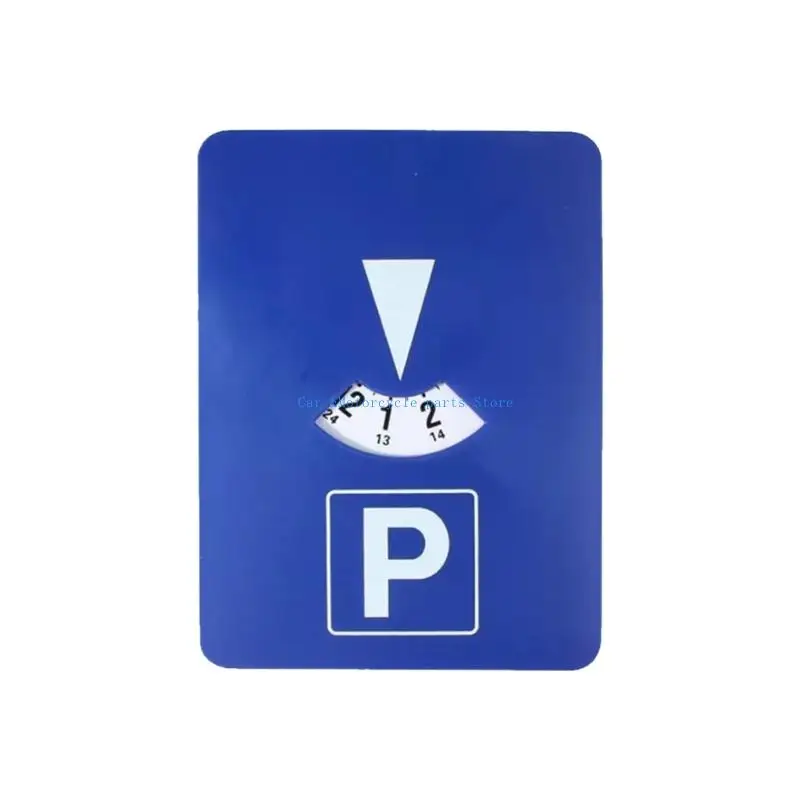 

Y9UC Digital Parking Card Timer Electronic Parking Clock Card Plastic Parking Sign for Parking Enforcement