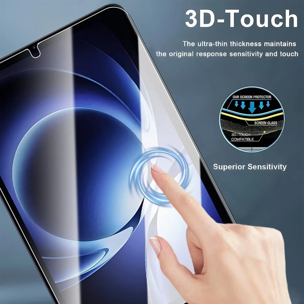 Proteggi schermo in vetro temperato Ultra HD per Redmi K Pad Pellicola protettiva antigraffio per tablet Copertura antipolvere facile da installare