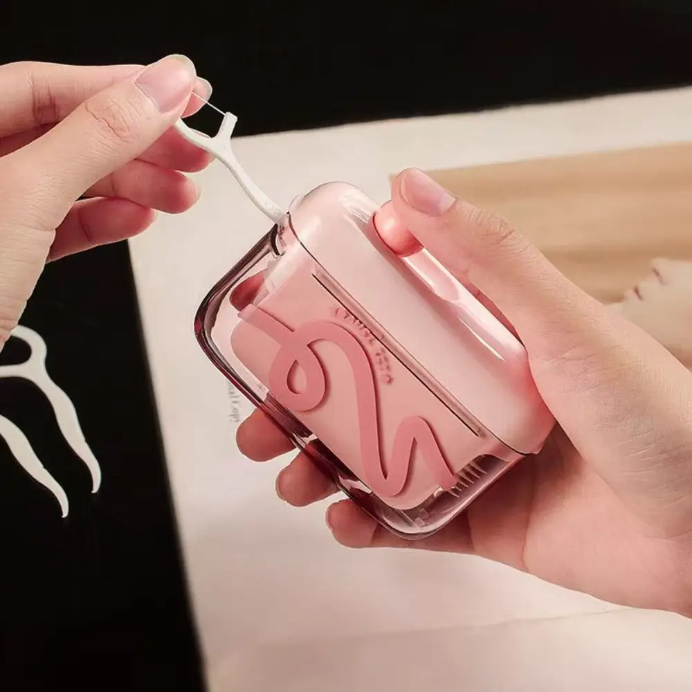 Dopamine Automatic Ejectable Floss Dispenser without Floss Oral Care Floss Organiser Dental Floss Box
