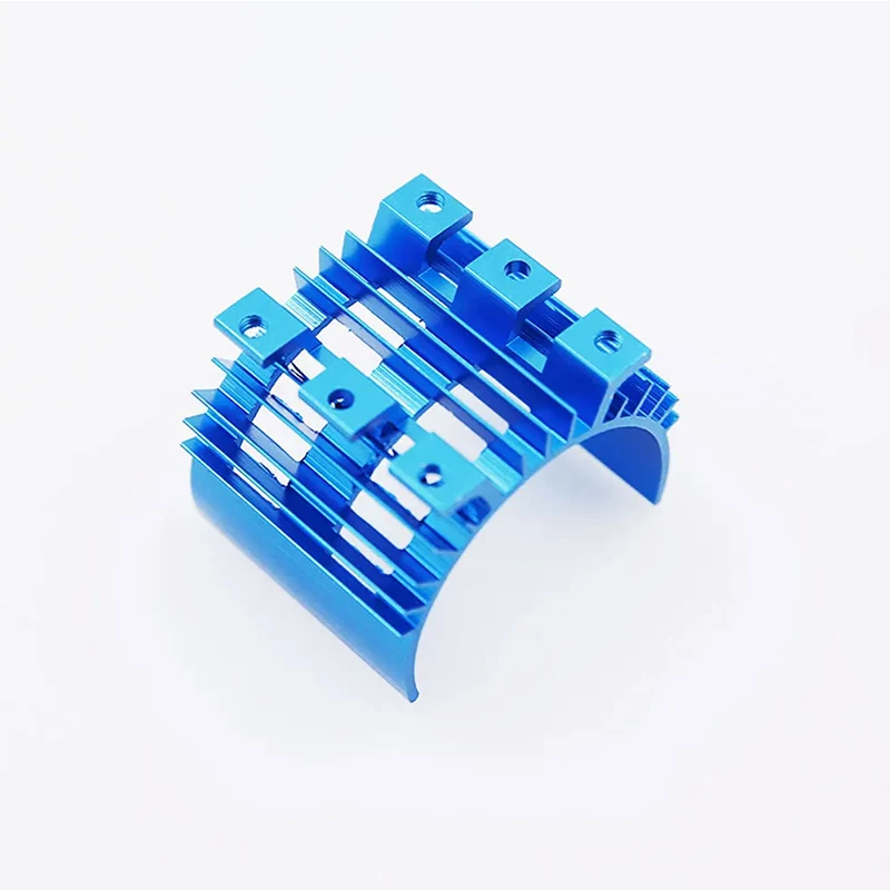 1PC Universal Aluminium Kühlkörper Lüfter für HSP TRX4 1/10 RC Bürstenlose Motoren 540 550 3650 Größen - RC Car Racing Zubehör – Detail 5