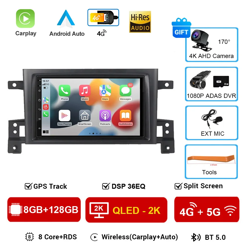 2K 8G-128G CAM DVR