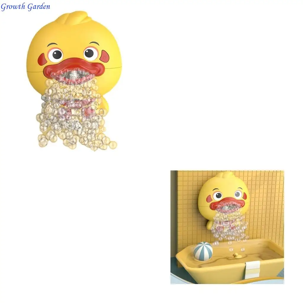 

Automatic Bubble Bath Duck Toy For Kids Fun Bath Time Experience Singing Toy E65D