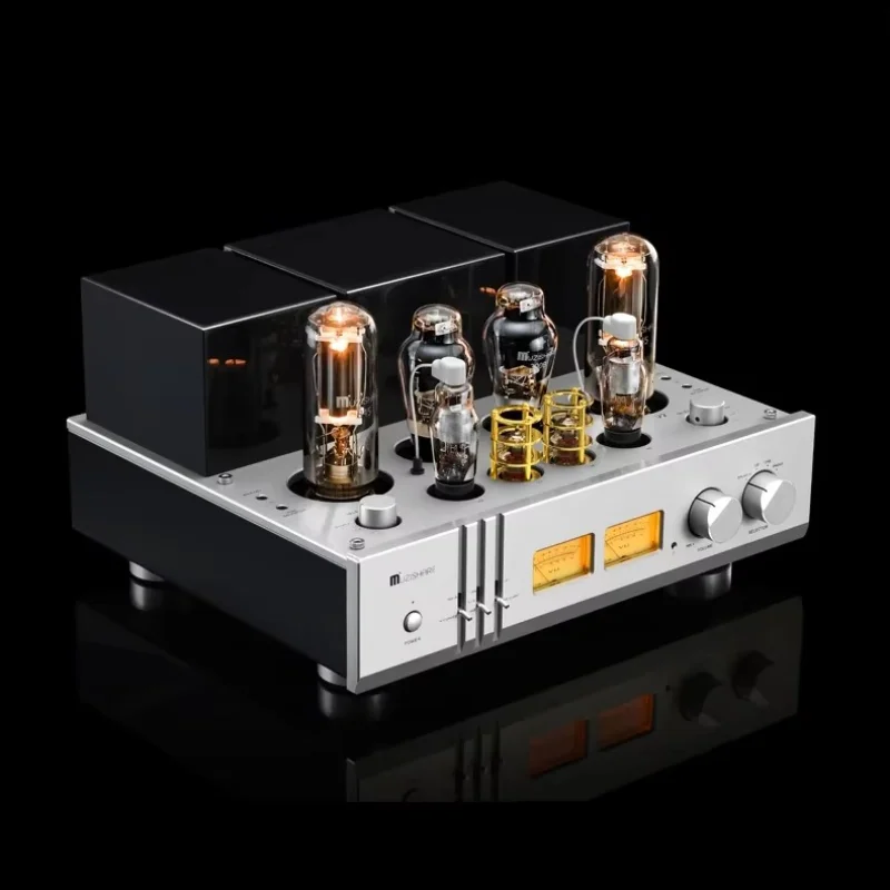 AMXEKR Muzishare X30 Hi-end 300B Push 845 Tube Amplifier  Single-ended Phono Stage Class A Integrated Lamp Amp Power Amplifier