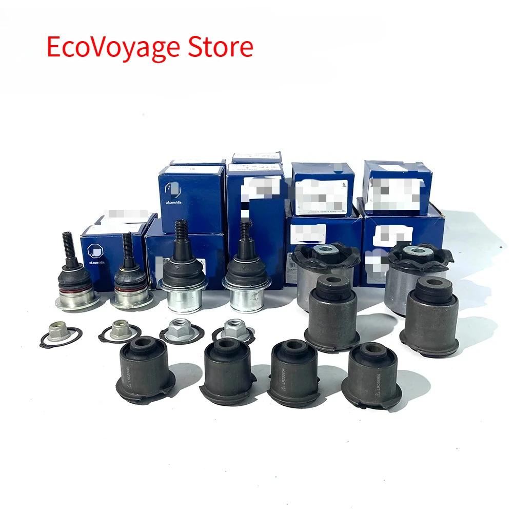 12pcs OEM for Range Rover Sport LR3 LR4 Front Control Arm Bushing Ball Joint Kit LR051586 RBK500300 LR051585 LR056964 RBK500030