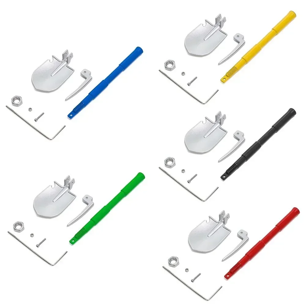 RC Car 1:10 Scale Accessories Metal Shovel for 1/10 RC Crawler Axial SCX10 TRX4 D90 D110 TF2  CC01 Simulation Toys